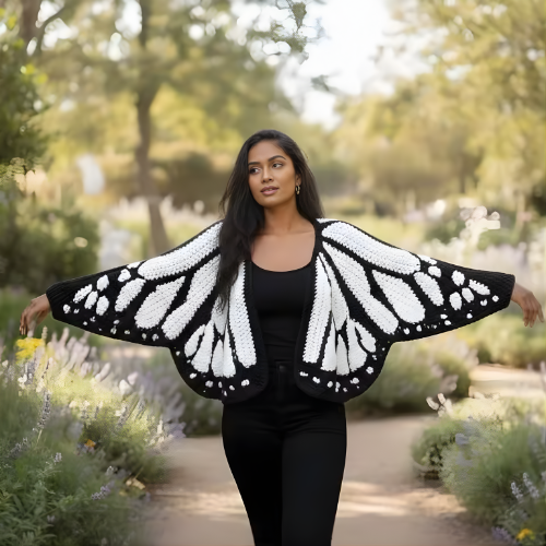 Threaded Wings™ Butterfly Cardigan