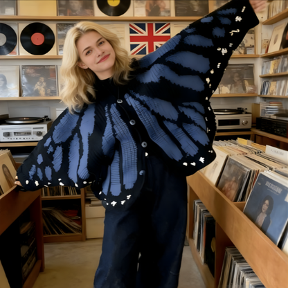 Threaded Wings™ Handmade Butterfly Cardigan