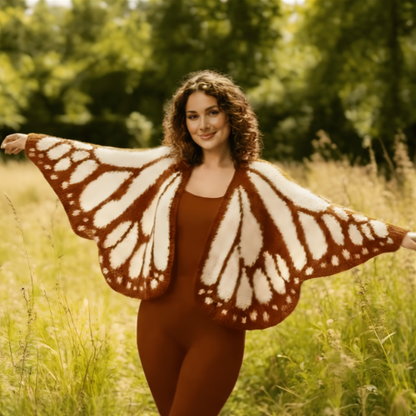 Threaded Wings™ Handmade Butterfly Cardigan