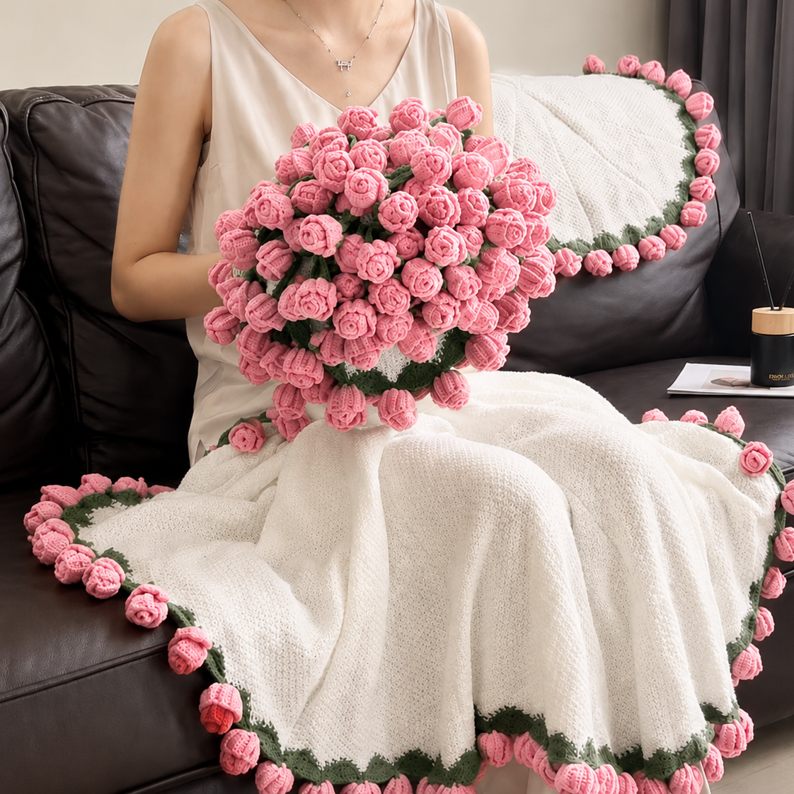 Bloom Stitch™ Crochet Flower Blanket