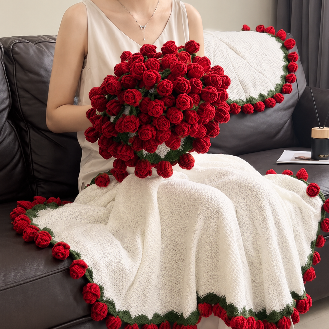 Bloom Stitch™ Crochet Flower Blanket