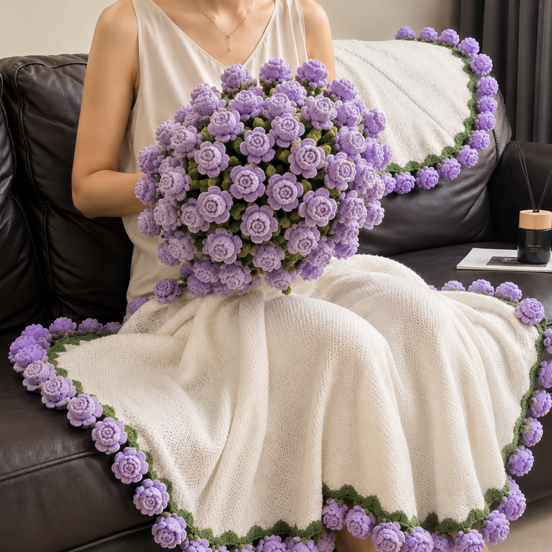 Bloom Stitch™ Crochet Flower Blanket